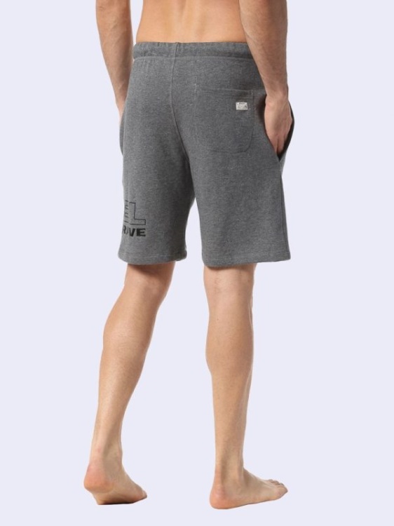 Diesel Umlb Pan Only The Brave Men's Fleece Shorts Summer Beachwear Bermudas