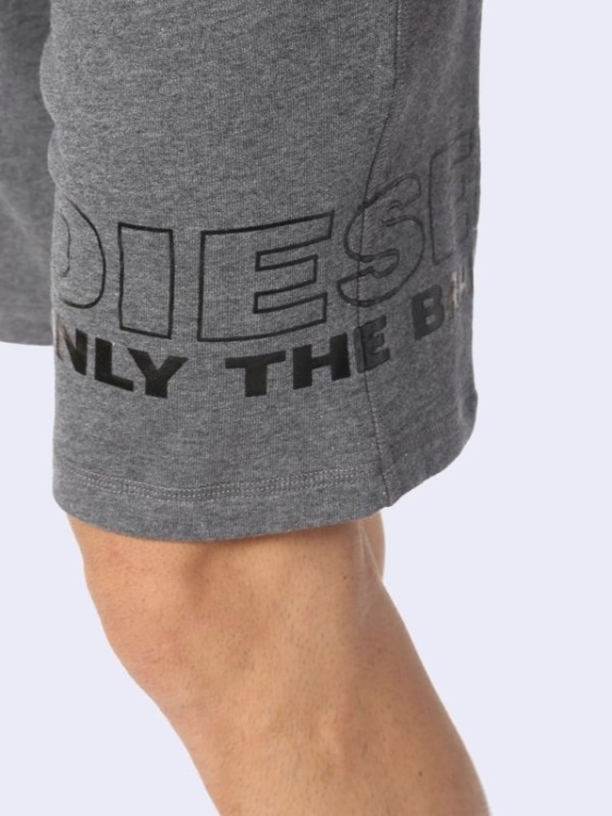 Diesel Umlb Pan Only The Brave Men's Fleece Shorts Summer Beachwear Bermudas