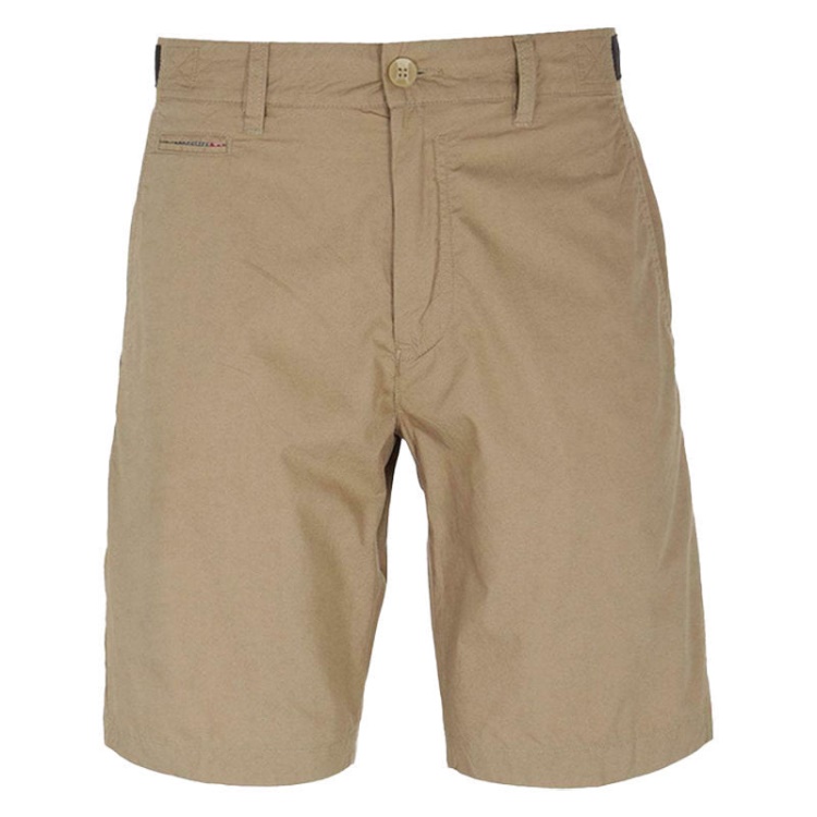 Chi Drive 0Ia0E 79E Men's Chino Shorts Loose Fit Brown Khakis Casual Pants Diesel