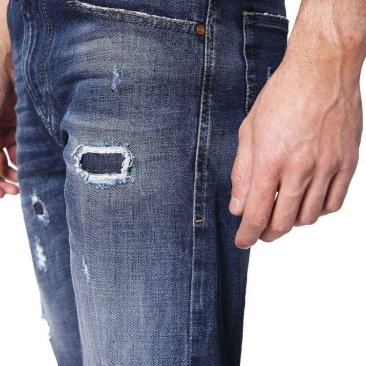 Diesel Thoshort 084Qt Men's Denim Jeans Shorts Summer Casual Beach Faded Shorts