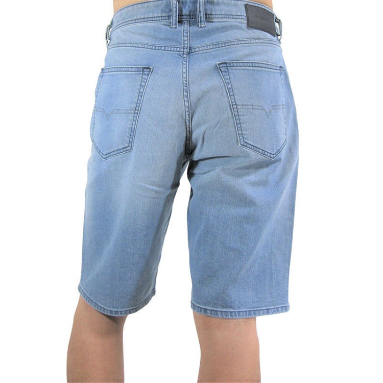 Keeshort Rn84Q Men's Denim Jeans Shorts Summer Casual Beach Faded Shorts Diesel