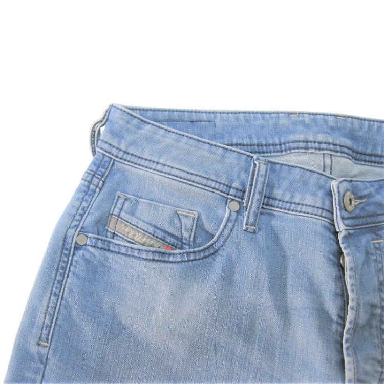 Keeshort Rn84Q Men's Denim Jeans Shorts Summer Casual Beach Faded Shorts Diesel