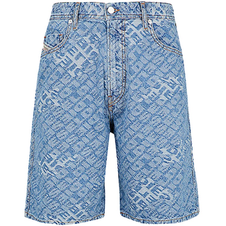 Diesel D Willoh 084Ww Men's Shorts Denim Jeans Regular Fit Summer Casual Shorts