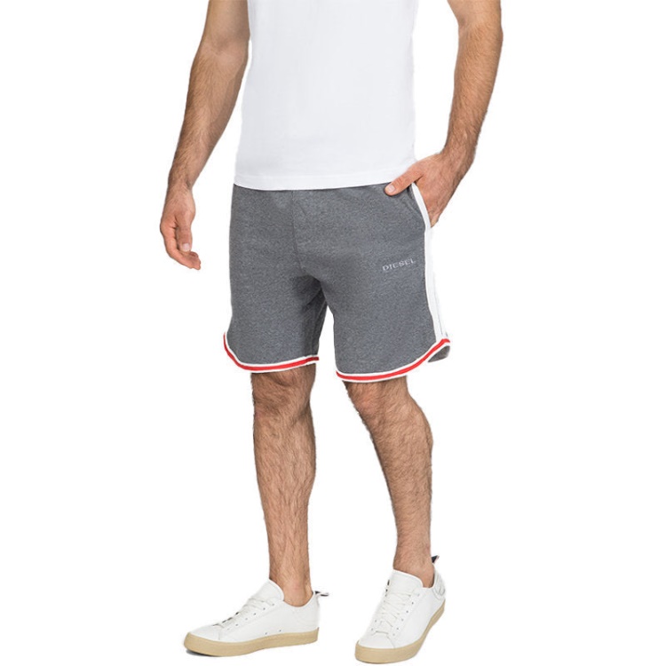 Diesel Umlb Pan Men's Fleece Jersey Shorts Casual Summer Beachwear Bermudas S-Xl