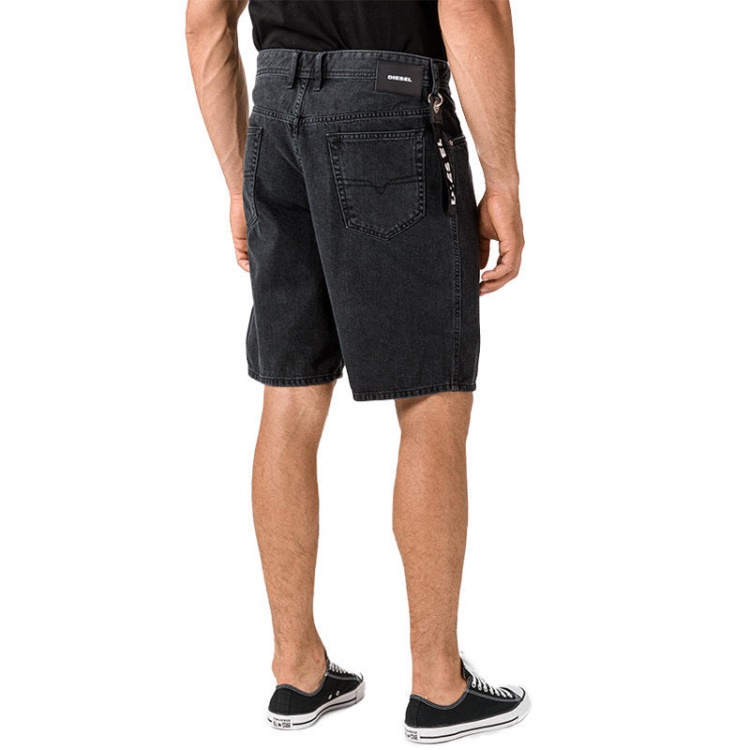 D Willoh Men's Shorts Denim Jeans Summer Casual Cotton Beachwear Loose Fit Diesel