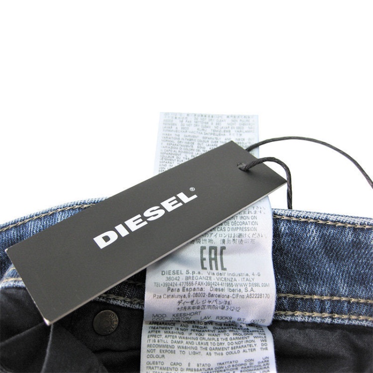 Diesel Keeshort R30K9 Men's Denim Jeans Short Regular Fit Summer Casual Shorts