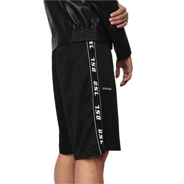 P Hitoshi 0Watf Men's Shorts Regular Fit Summer Casual Bermuda Shorts Diesel Dark Beige/Off White