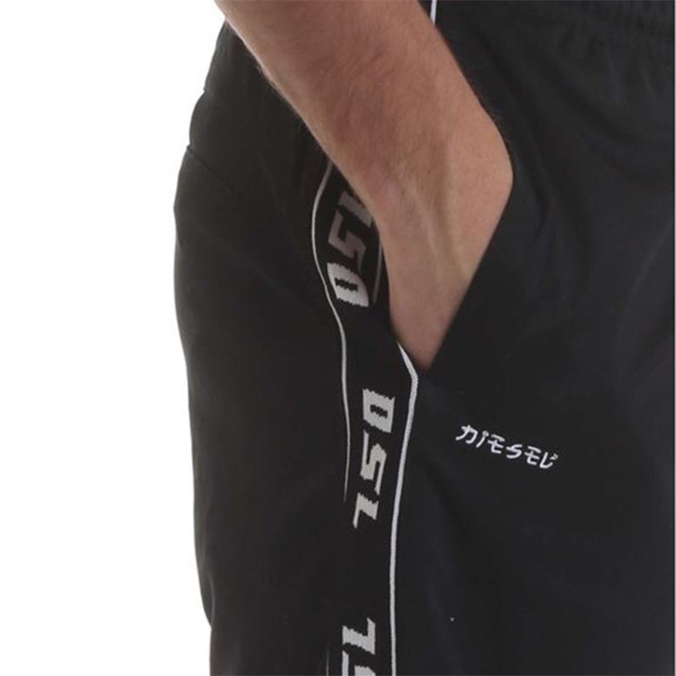 P Hitoshi 0Watf Men's Shorts Regular Fit Summer Casual Bermuda Shorts Diesel Dark Beige/Off White