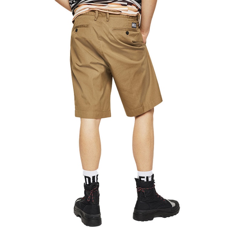 Diesel P Wholsho 0Gauy Men's Chino Shorts Regular Fit Summer Casual Half Pants