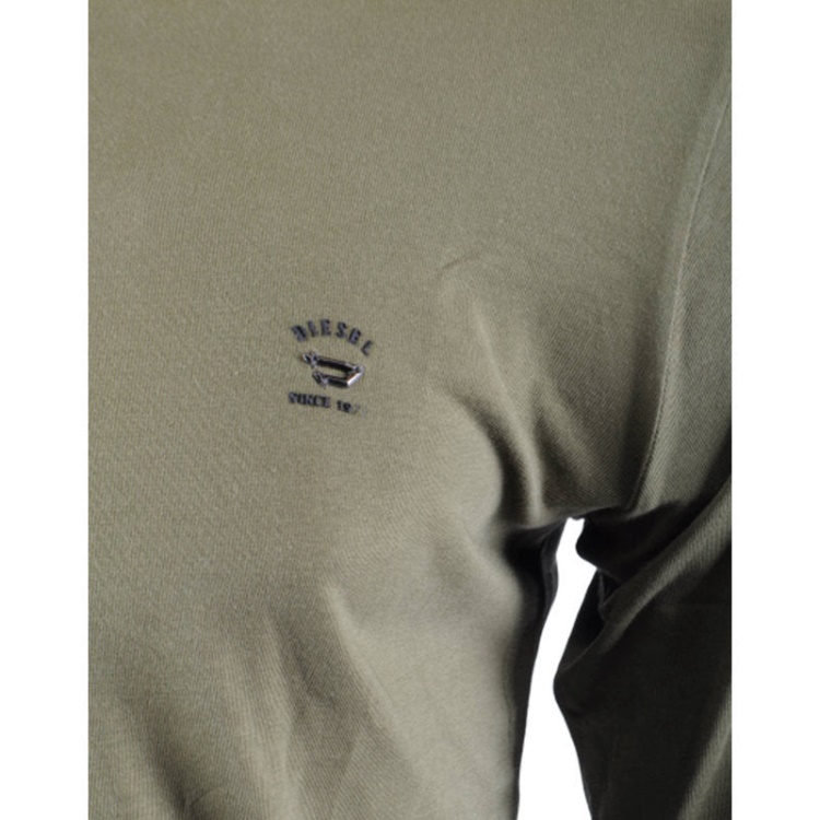 Diesel T Meletios Men's T Shirt Crew Neck Long Sleeve Casual Outwear Cotton Tee