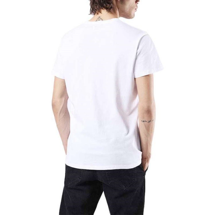 Diesel T Diego Fo Men's T Shirts Short Sleeve Crew Neck Casual Summer Cotton Tee Black/Navy/White/Blue/Red