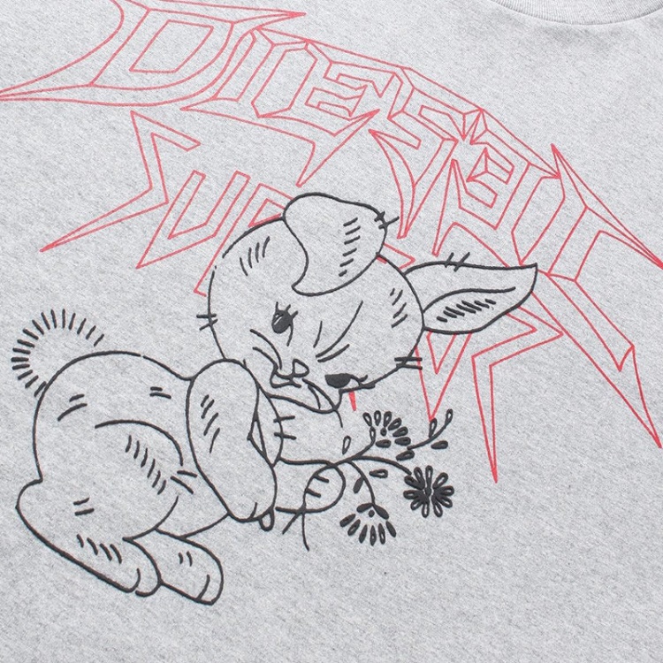 Diesel T Just W1 Men's T-Shirt Short Sleeve Crew Neck Casual Cotton Summer Tee