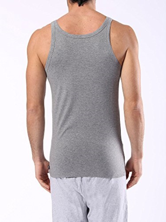 Diesel Bale Single Men's Tank Top Gym Muscle Bodybuilding Sleeveless Vest 1 Pack Grey/White/Black