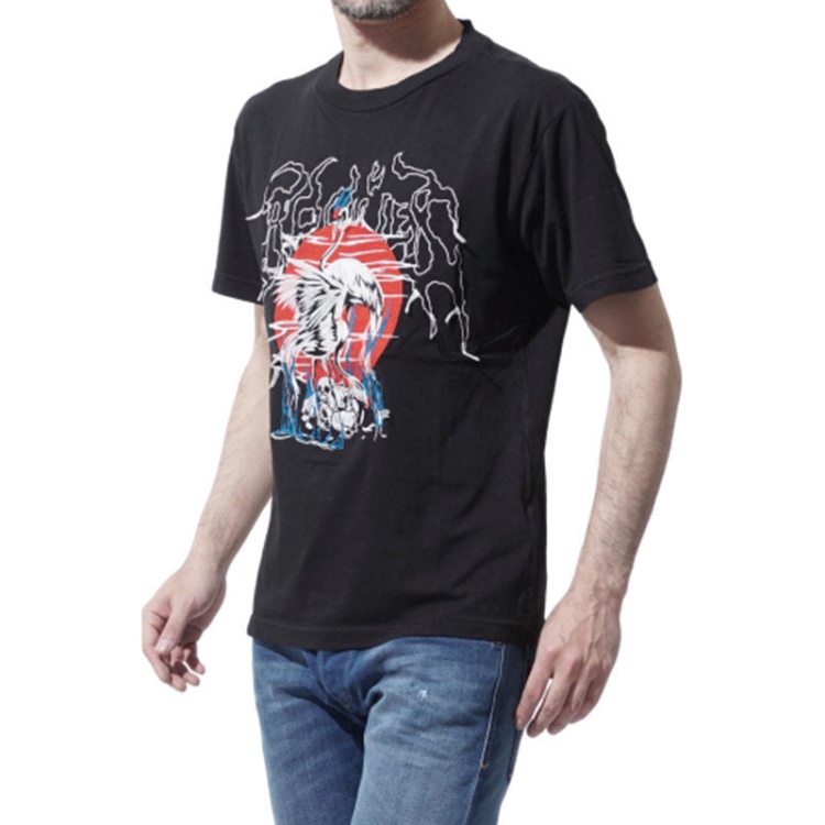 T Wallace Sg Men's T Shirt Short Sleeves Crew Neck Casual Summer Black Tee Diesel