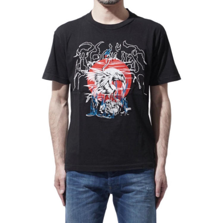 T Wallace Sg Men's T Shirt Short Sleeves Crew Neck Casual Summer Black Tee Diesel