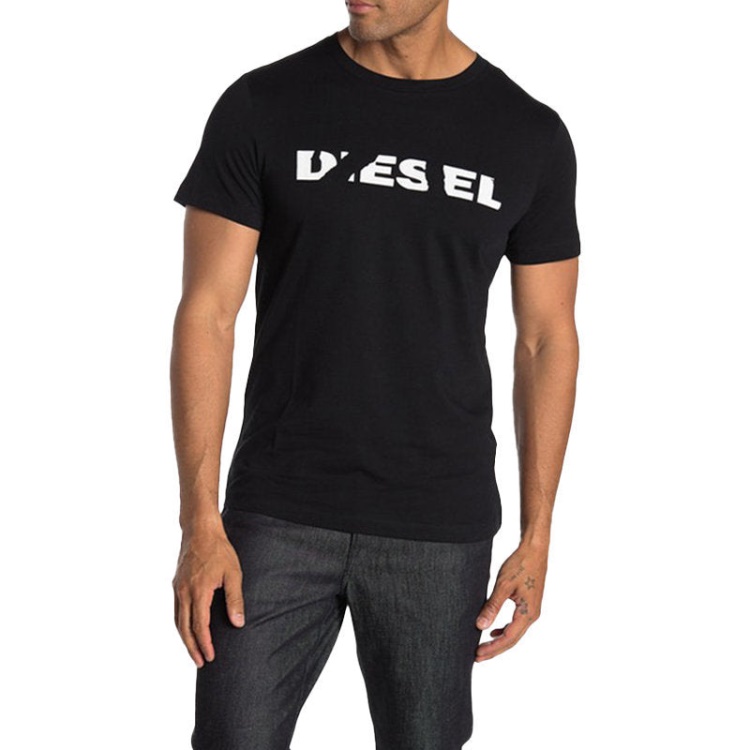 Diesel T Diego Brok Men's T Shirt Short Sleeve Casual Cotton Tees Summer Top New