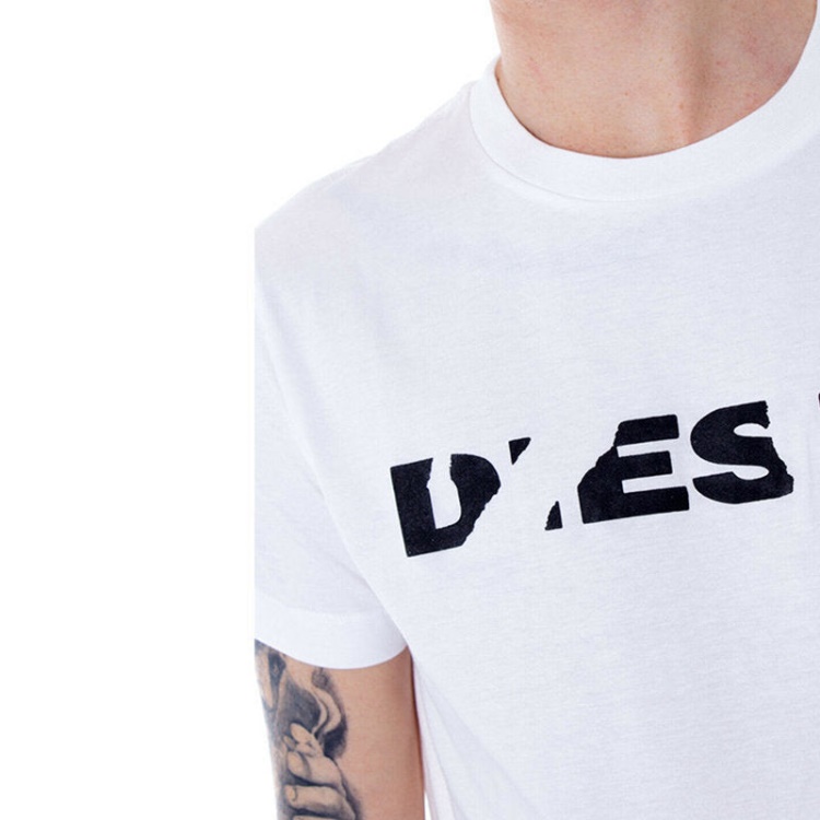 Diesel T Diego Brok Men's T Shirt Short Sleeve Casual Cotton Tees Summer Top New