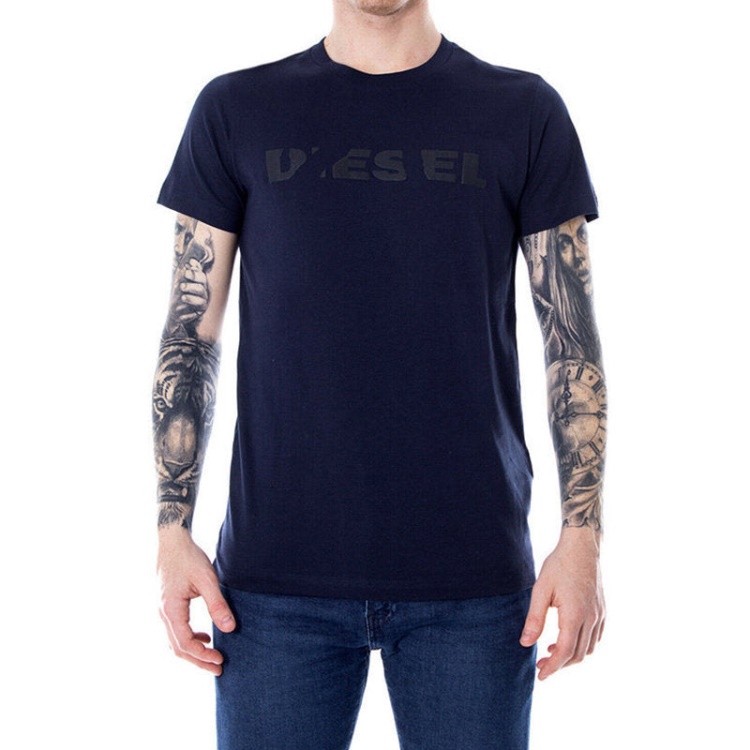 Diesel T Diego Brok Men's T Shirt Short Sleeve Casual Cotton Tees Summer Top New