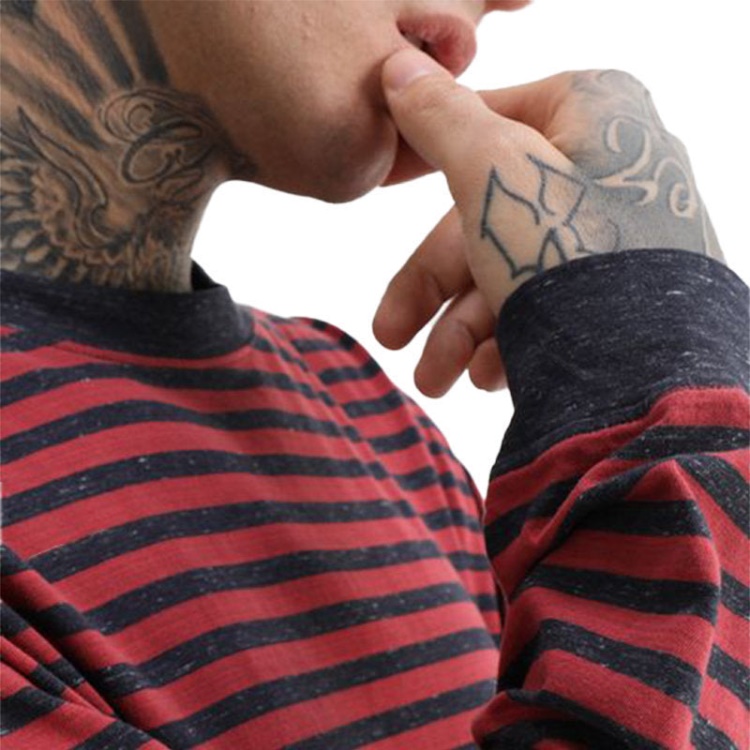 Diesel T Halo Men's T Shirt Crew Neck Casual Cotton Long Sleeve Summer Tees