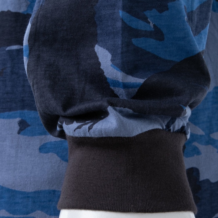 T Santa Ls Men's T-Shirt Long Sleeve Crew Neck Cotton Tee Casual Blue Tops Diesel