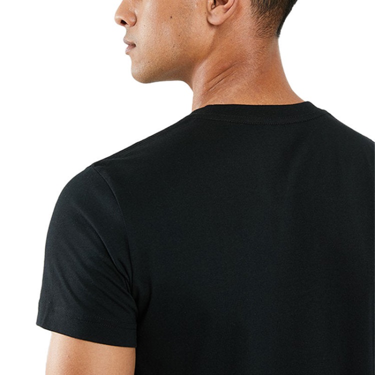 T Diego B6 Men's T-Shirt Crew Neck Short Sleeve Casual Cotton Black Tee Diesel