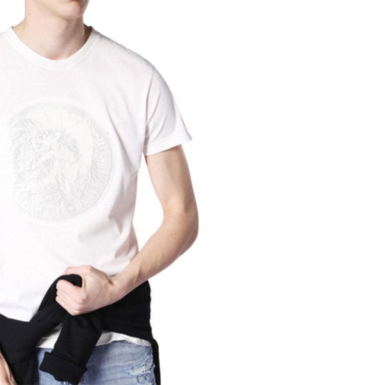 T Diego Sk Men's T Shirt Cotton Crew Neck Casual Summer Short Sleeve Tee Diesel