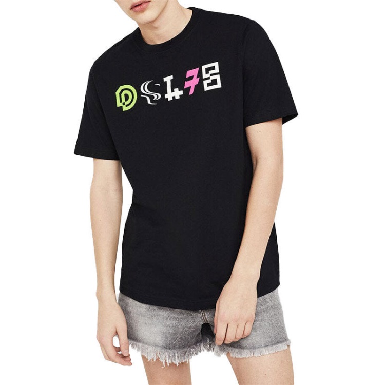 Diesel T Just Y17 Men's T Shirt Short Sleeve Crew Neck Casual Summer Cotton Tees