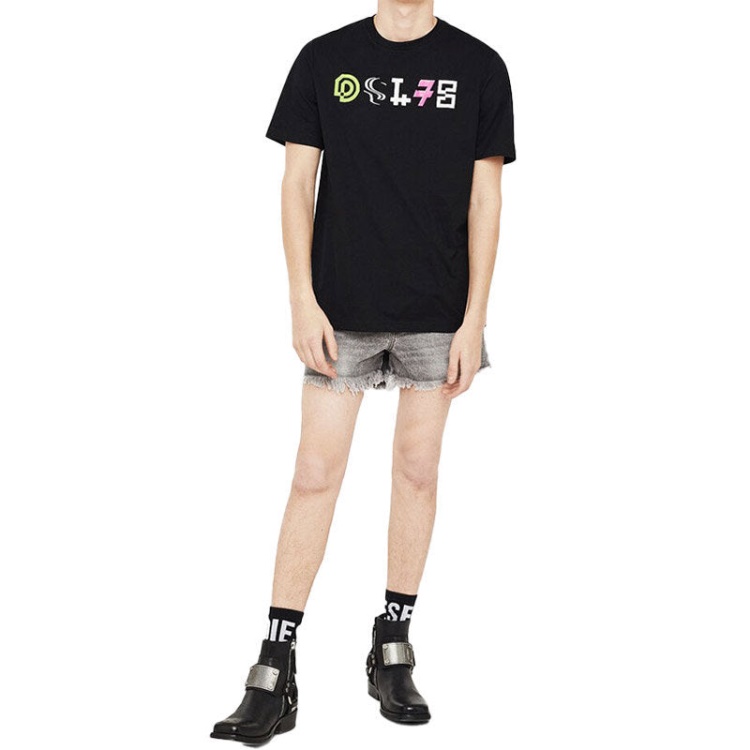 Diesel T Just Y17 Men's T Shirt Short Sleeve Crew Neck Casual Summer Cotton Tees