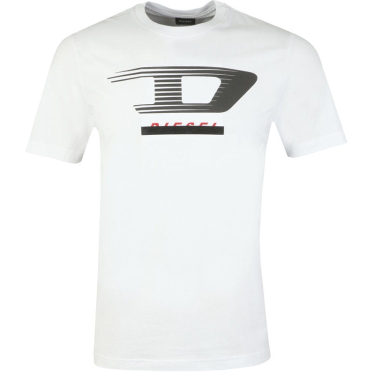 T Just Y4 Men's T Shirt Crew Neck Short Sleeve Casual Cotton Tee Diesel