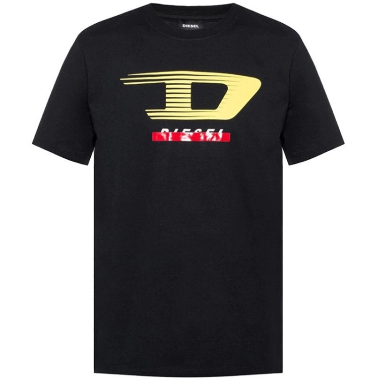 T Just Y4 Men's T Shirt Crew Neck Short Sleeve Casual Cotton Tee Diesel