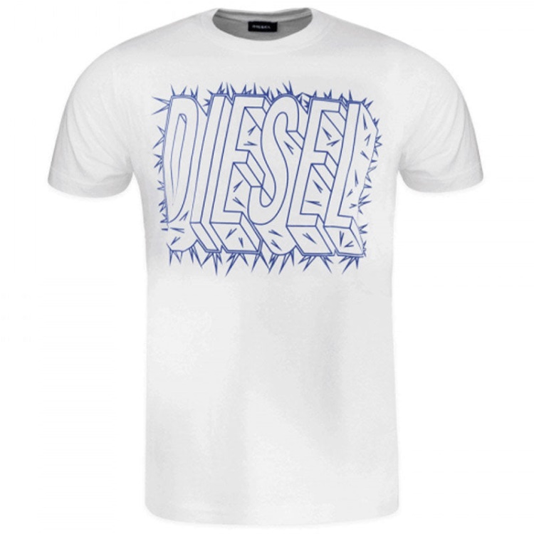 Diesel T Diego Sl Men's T Shirt Short Sleeve Crew Neck Casual Summer Cotton Tees