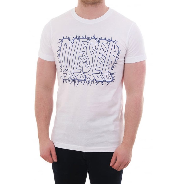 T Diego Sl Men's T Shirt Short Sleeve Crew Neck Casual Summer Cotton Tees Diesel