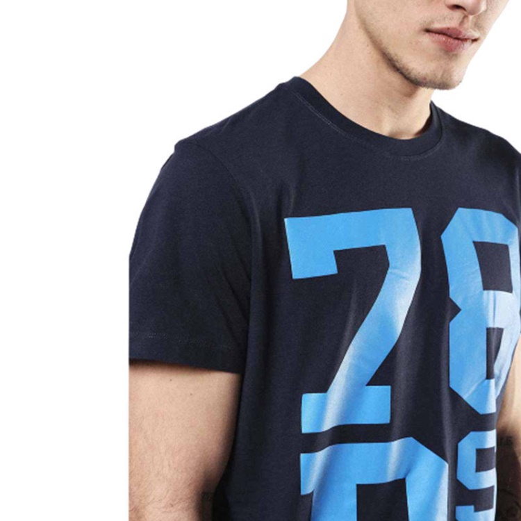 T Diego Nd Men's T Shirt Short Sleeve Crew Neck Casual Summer Cotton Tees Diesel Black/White