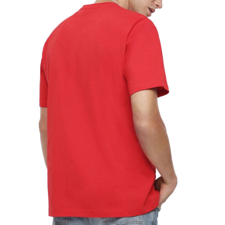 T Just Xk Men's T Shirt Short Sleeve Crew Neck Casual Summer Cotton Tees Diesel Blue/Mint Green/Dark Grey