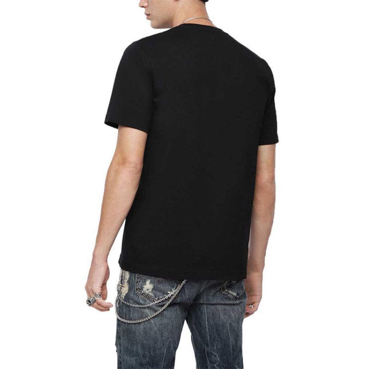 T Just Xk Men's T Shirt Short Sleeve Crew Neck Casual Summer Cotton Tees Diesel Blue/Mint Green/Dark Grey