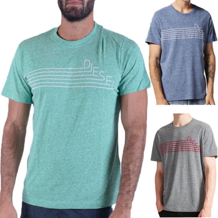 Diesel T Joe Qf Men's T Shirt Short Sleeve Crew Neck Casual Summer Cotton Tees