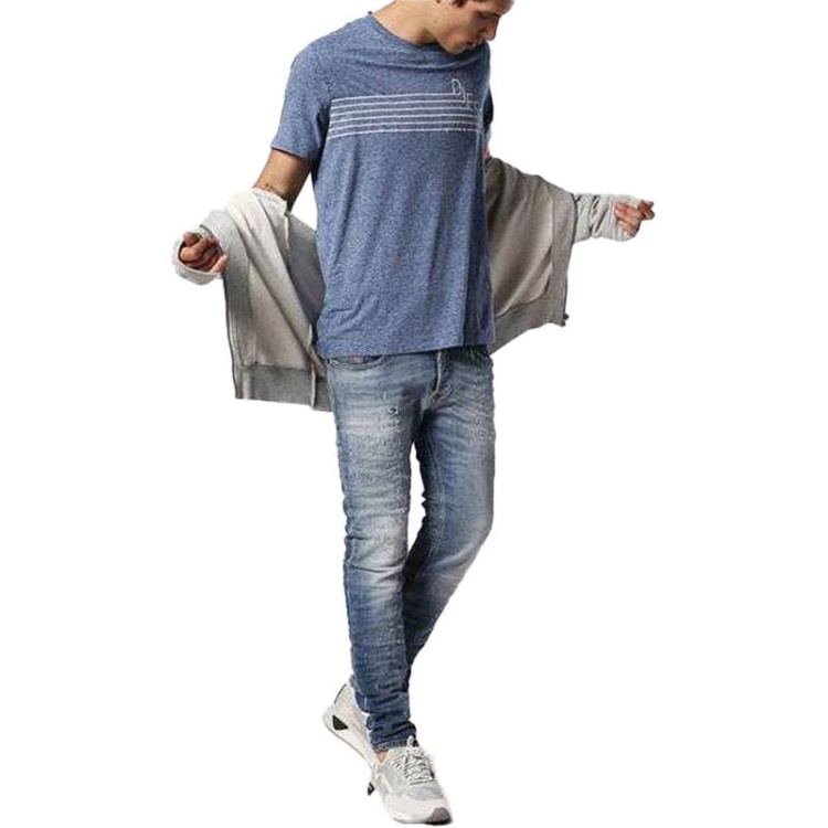 Diesel T Joe Qf Men's T Shirt Short Sleeve Crew Neck Casual Summer Cotton Tees