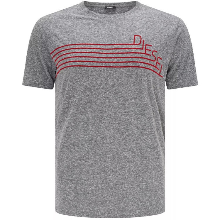 Diesel T Joe Qf Men's T Shirt Short Sleeve Crew Neck Casual Summer Cotton Tees