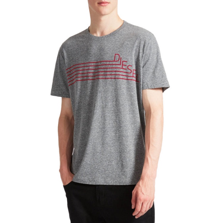 Diesel T Joe Qf Men's T Shirt Short Sleeve Crew Neck Casual Summer Cotton Tees