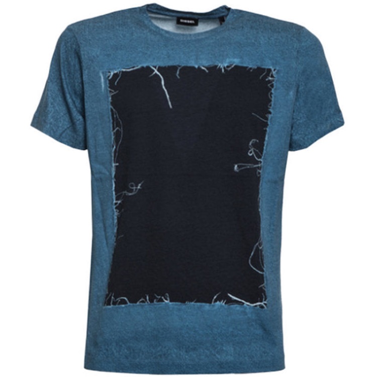 T Joe Mw Men's T Shirt Short Sleeve Crew Neck Casual Summer Cotton Tees Diesel