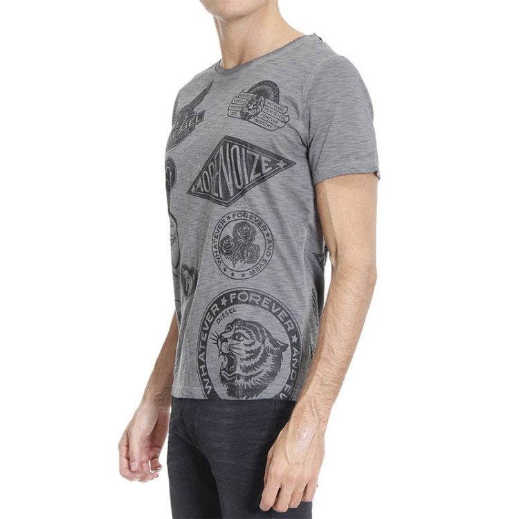 Diesel T Joe Dc Gf Men's T Shirt Short Sleeve Crew Neck Casual Cotton Summer Tee