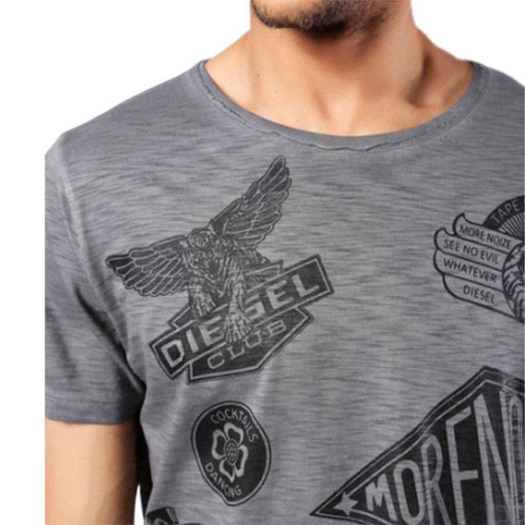 Diesel T Joe Dc Gf Men's T Shirt Short Sleeve Crew Neck Casual Cotton Summer Tee