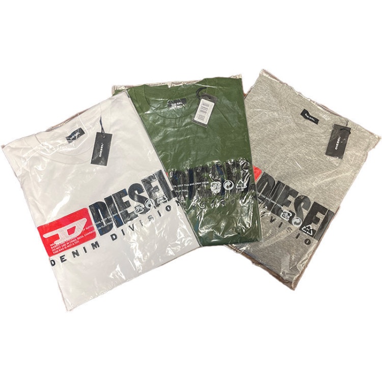 Diesel T Just Division Men's T Shirt Short Sleeve Crew Neck Casual Cotton Tee