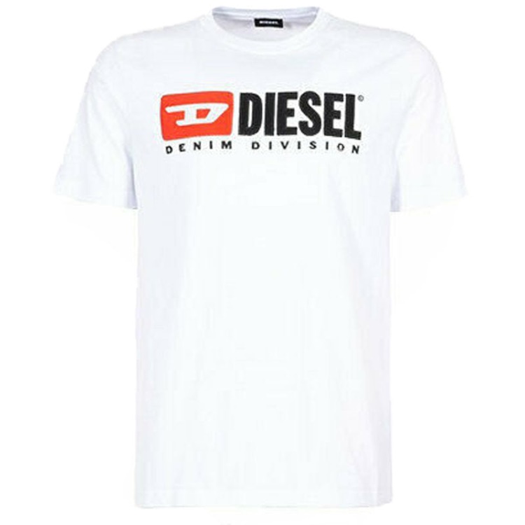 Diesel T Just Division Men's T Shirt Short Sleeve Crew Neck Casual Cotton Tee