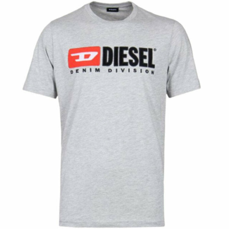 Diesel T Just Division Men's T Shirt Short Sleeve Crew Neck Casual Cotton Tee