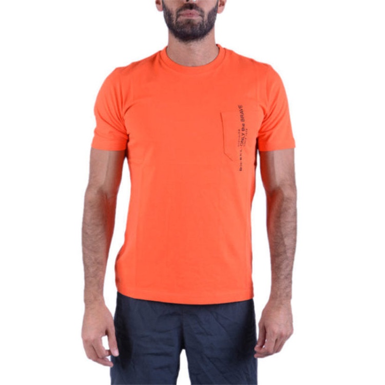 T Just Pocket Men's T-Shirt Short Sleeve Crew Neck Casual Loose Fit Diesel