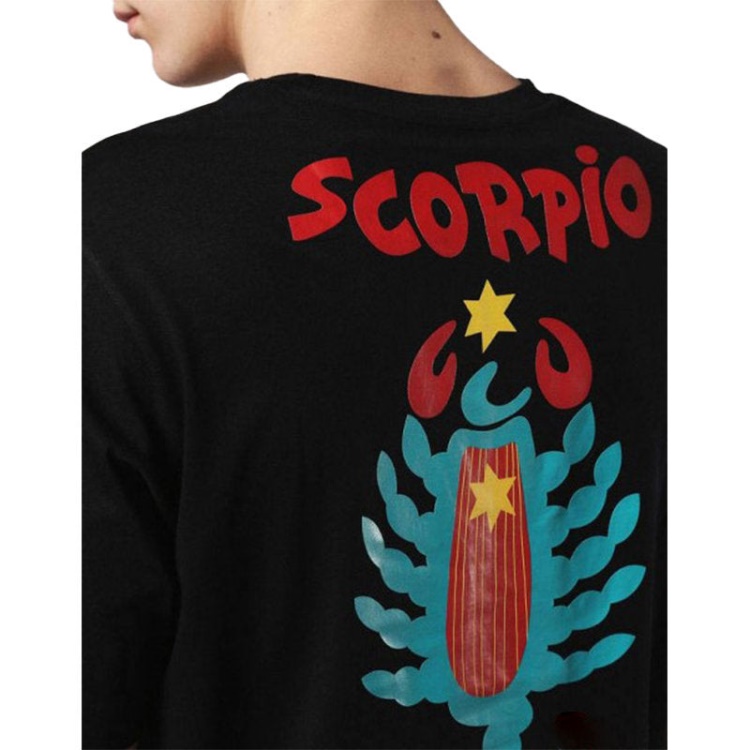 Diesel T Just Zb Men's T Shirt Short Sleeve Crew Neck Casual Summer Cotton Tees