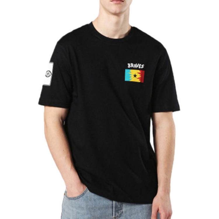 Diesel T Just Zb Men's T Shirt Short Sleeve Crew Neck Casual Summer Cotton Tees