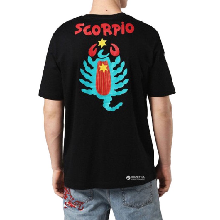 Diesel T Just Zb Men's T Shirt Short Sleeve Crew Neck Casual Summer Cotton Tees