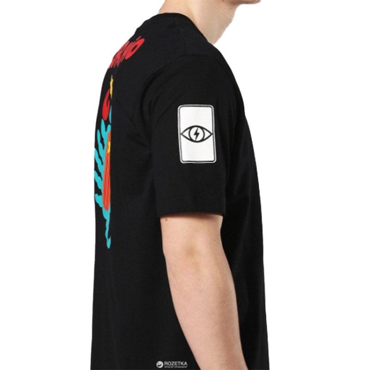 Diesel T Just Zb Men's T Shirt Short Sleeve Crew Neck Casual Summer Cotton Tees